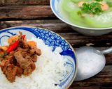 Hình bước làm 3 của món Thịt kho xá xị về quê