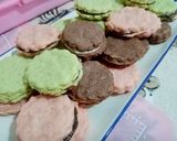Pas rețetă Cookies în culori cu ciocolată 5 fotografie