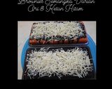 Foto langkah ke 8 dari resep Brownies Zamrud (Brownies Semangka).