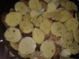 Alitas y Papas con Orégano