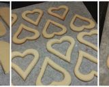 Foto del passaggio 4 della ricetta Cuori di frolla alle mandorle con nutella