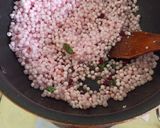 बीट रूट साबूदाना (beetroot sabudana recipe in Hindi) रेसिपी चरण 1 फोटो