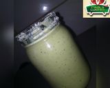 A picture of step 4 of Avoca coconut smoothie.