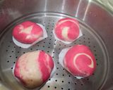 Foto langkah ke 12 dari resep Bakpao Merah Putih.