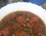 A picture of step 3 of Manchurian Kofta.