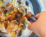 貝里斯辣醬炒蛤蜊的食譜步驟4照片