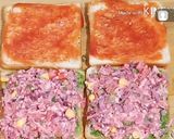 A picture of step 4 of Veggies Chesse Sandwich.