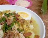 Foto langkah ke 7 dari resep Soto Ayam Surabaya Komplit.