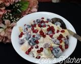 A picture of step 4 of Fruits And Cream.