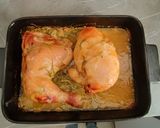 Foto del paso 5 de la receta: Pollo asado con salsa de mostaza y miel