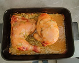 Foto del paso 5 de la receta: Pollo asado con salsa de mostaza y miel