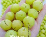 Hình bước làm 1 của món Mứt chùm ruột