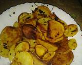 Tawa aloo chapati roll recipe step 6 photo