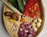 Foto langkah ke 3 dari resep Kare ayam kampung plus terong ungu..... 😋😋😋.