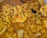 Foto del paso 6 de la receta: Arroz caldoso de langostinos y sepia