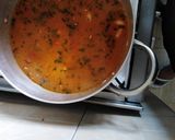 A picture of step 4 of Pilau with a twist #themechallenge.
