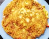 Foto langkah ke 2 dari resep Telur dadar sayur.