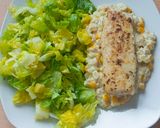 Foto del paso 3 de la receta: Merluza sobre cama agridulce! 🌽