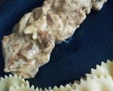 A picture of step 5 of Italian creamy chicken.