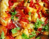 A picture of step 1 of Bombay Aalu.