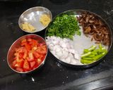 A picture of step 2 of Egg Biryani.