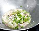 A picture of step 3 of Cauliflower Manchurian Gravy.