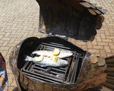 A picture of step 2 of Grilled garlic butter and lemon fresh lake trout!.