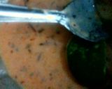 A picture of step 3 of Aloo toast.