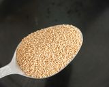 A picture of step 1 of Fasting Special Amaranth Flour Cutlets with Thandai.