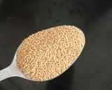 A picture of step 1 of Fasting Special Amaranth Flour Cutlets with Thandai.
