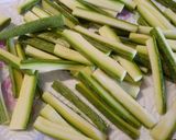 A picture of step 1 of Zucchine in pastella.