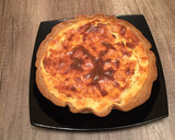 Foto del paso 6 de la receta: Quiche de jamón curado y champiñones