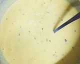 A picture of step 3 of Cheesy chilla Wrap.