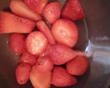 Une image de l'étape 3 de Jus fraise anis vert bio.