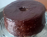 Foto del paso 4 de la receta: Angel food cake con ganache de chocolate, frutos rojos y  gomino