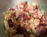 Hình bước làm 8 của món Canh Thịt heo nấu với táo và nho