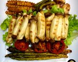 รูปขั้นตอนการทำที่ 3 ของ สูตรเห็ดย่างแบบง่ายๆ Vegan