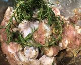 A picture of step 2 of Roast chicken chop.