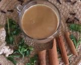A picture of step 5 of Traditional masala chai.