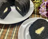 Foto langkah ke 9 dari resep Bolu Kukus Ketan Hitam Keju.
