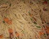 A picture of step 6 of Superghetti.
