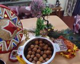 A picture of step 1 of Vella Seedai(Rice powder and jaggery sweet item).