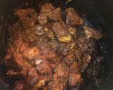 A picture of step 5 of Carne Adovada.