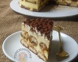 Gambar langkah 9 resipi Italian Tiramisu.
