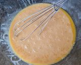 A picture of step 6 of Millionaire's Shortbread.