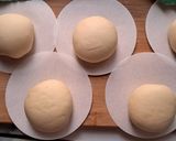 Foto langkah ke 2 dari resep Bakpao Karakter Pinguin.