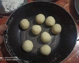 A picture of step 6 of Coconut ladoo.
