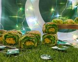 A picture of step 8 of Chicken Cheese Bread 14 August special.