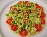 Foto del paso 9 de la receta: Tortilla trend de verduras, fiambre y frutos secos