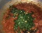 A picture of step 4 of Methi corn aloo.